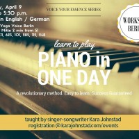 Learn To Play Piano In One Day Workshop – April 9th