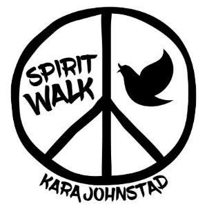 single SPIRIT WALK - words and music by Kara Johnstad, available at all major distributors