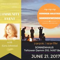 Summer Solstice / Fest zur Sonnenwende – FREE COMMUNITY EVENT, June 21