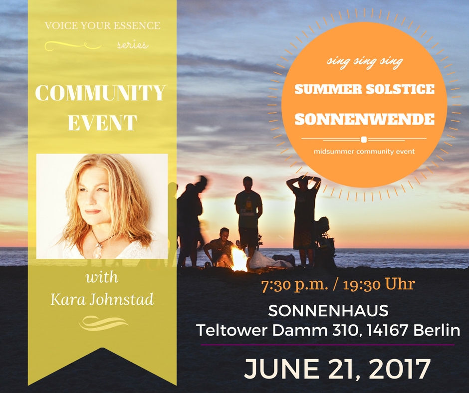 Summer Solstice / Fest zur Sonnenwende - FREE COMMUNITY EVENT