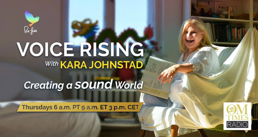 Voice Rising Radio Show hosted by Kara Johnstad
